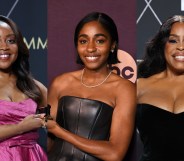 Quinta Brunson (L), Ayo Edebiri and Niecy Nash-Betts (R) are blazing a trail in the TV industry.