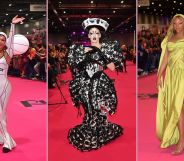 Pangina Heals, Cheddar Gorgeous and Cara Melle at RuPaul's DragCon UK 2024