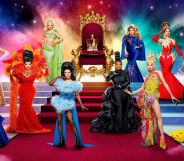 The cast of RuPaul's Drag Race UK vs. The World season 2.