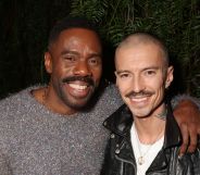 Rustin star Colman Domingo and his husband, film producer Raúl Domingo.