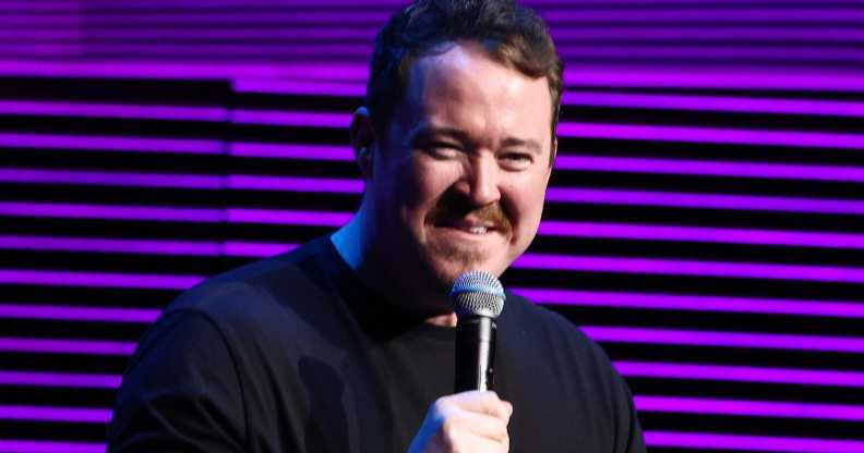 Shane Gillis performs onstage during the 17th Annual Stand Up For Heroes Benefit presented by Bob Woodruff Foundation and NY Comedy Festival at David Geffen Hall on November 06, 2023 in New York City.