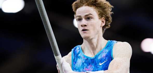 Shawn Barber competing