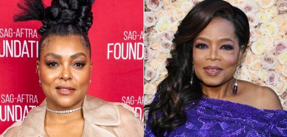 Taraji P. Henson (L) and Oprah Winfrey (R) are involved in the debate around on set conditions.