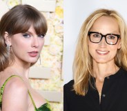 Taylor Swift (L) was defended by country singer Chely Wright after NYT article.