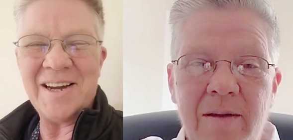 Trans man Deacon started his transition at 58.