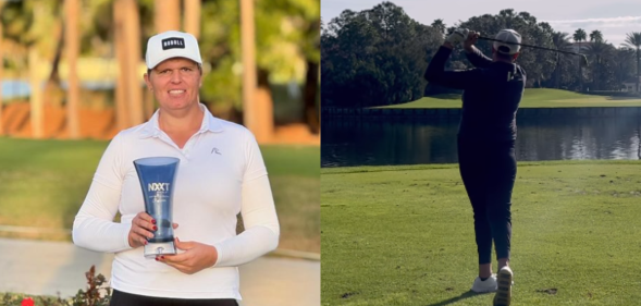 Hailey Davidson has said that she’s accepting of such regulations following her win. (@haileydgolf/Instagram)