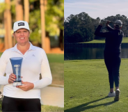 Hailey Davidson has said that she’s accepting of such regulations following her win. (@haileydgolf/Instagram)