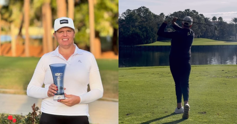 Hailey Davidson has said that she’s accepting of such regulations following her win. (@haileydgolf/Instagram)