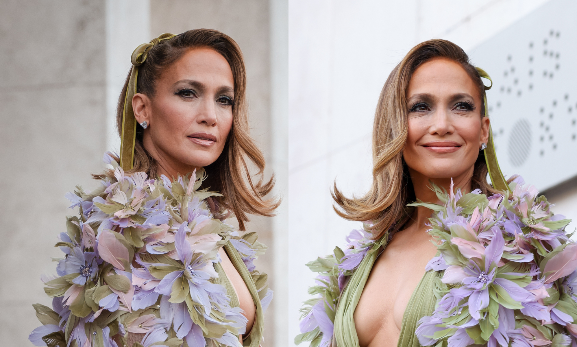 Jennifer Lopez stuns in Elie Saab at Paris Couture Week - Vimarsana News