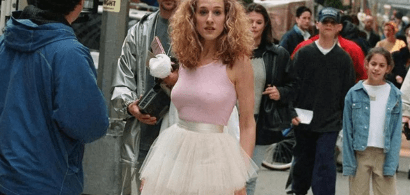 The skirt was originally purchased for just $5. (HBO)