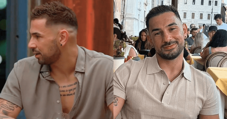 Simon Flocco left the new series shortly after filming the first episode. (Nine/Instagram)