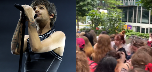 The singer has taken his world tour to Australia. (Chiaki Nozu/WireImage/TikTok/@teganelynn)