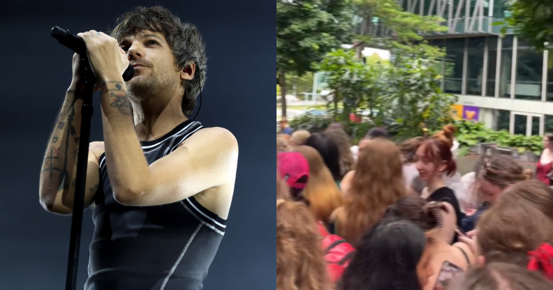 The singer has taken his world tour to Australia. (Chiaki Nozu/WireImage/TikTok/@teganelynn)