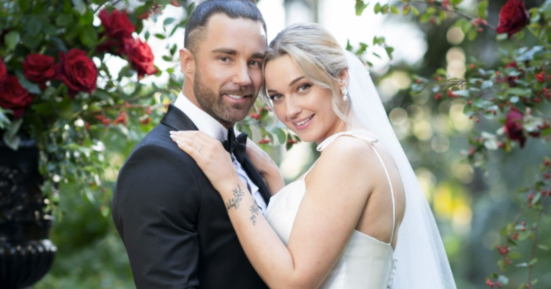 The couple is the fourth to get married on this series so far. (Nine)