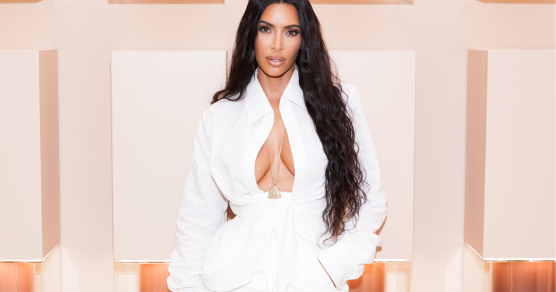 Kim Kardashian has sparked backlash among her followers after posting on TikTok. (Presley Ann / Stringer/Getty)