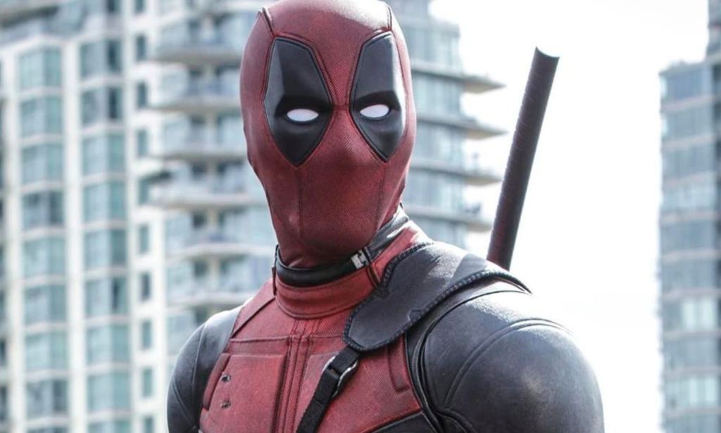 Deadpool pictured in the film Deadpool.