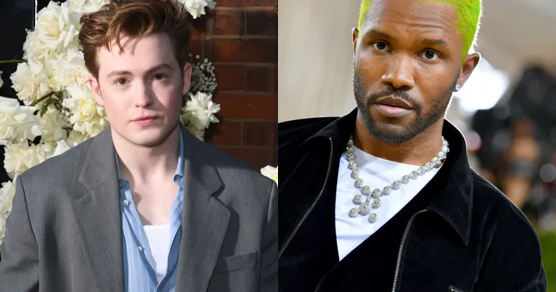 Kit Connor and Frank Ocean
