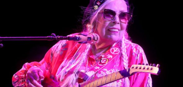 Joni Mitchell announces headline Hollywood Bowl show and ticket details.