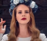 A still from Lana Del Rey's Born To Die music video.