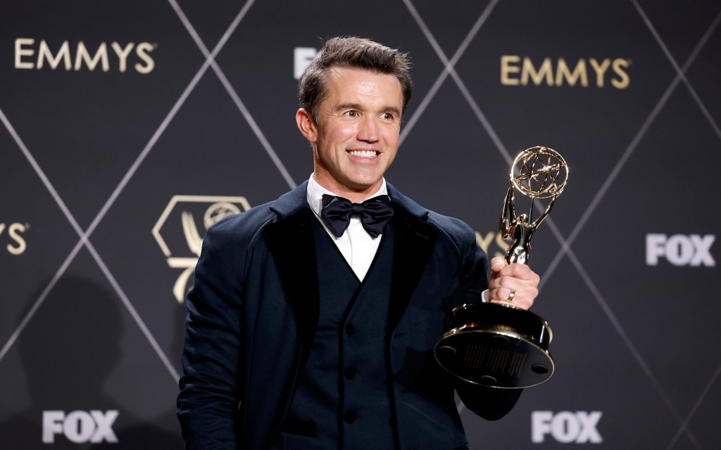Rob McElhenney won an Emmy for 'Welcome To Wrexham' 