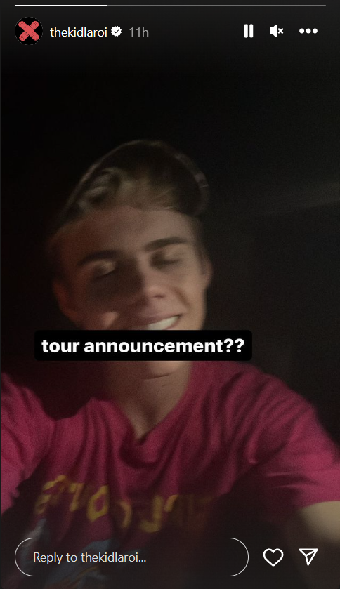 The Kid Laroi tour announcement