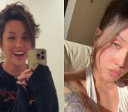 Drag Race star Adore Delano beams as she gives post-surgery update.