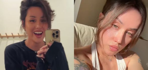 Drag Race star Adore Delano beams as she gives post-surgery update.