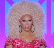 RuPaul in the most recent episode of Drag Race UK vs The World.