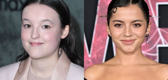 Bella Ramsey (left) and Isabela Merced (right) will play lovers on The Last of Us season two.