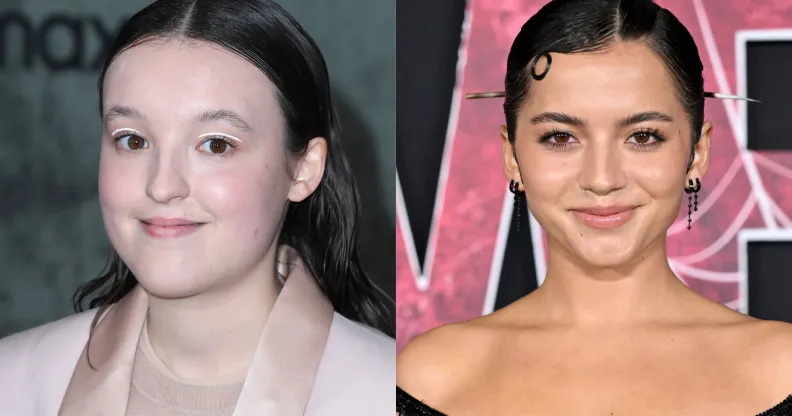 Bella Ramsey (left) and Isabela Merced (right) will play lovers on The Last of Us season two.