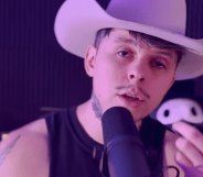 Dallas Dixon singing new gay single "Leave This All Behind"