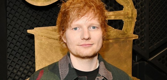 LOS ANGELES, CALIFORNIA - FEBRUARY 04: Ed Sheeran attends the 66th GRAMMY Awards at Crypto.com Arena on February 04, 2024 in Los Angeles, California. (Photo by Lester Cohen/Getty Images for The Recording Academy)