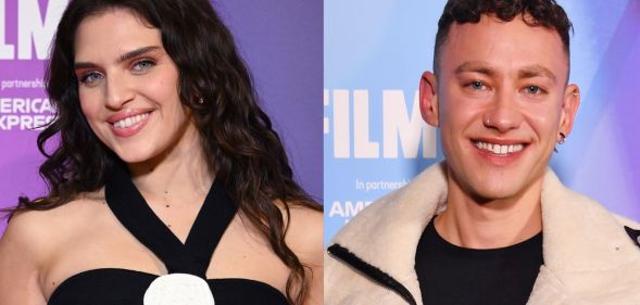 Mae Muller (left) and Olly Alexander (right).