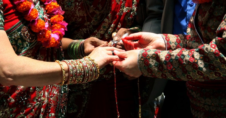 A lesbian couple have become the first to have their marriage legally recognised in Nepal. (Getty)