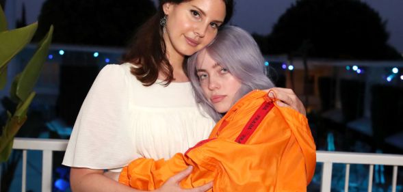 Lana Del Rey embraces Billie Eilish