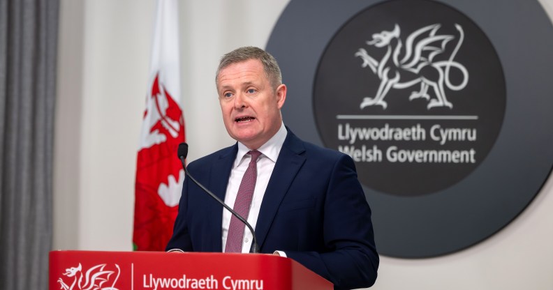 Jeremy Miles will become the UK’s most senior openly gay politician if elected leader of the Welsh Labour Party. (Getty)