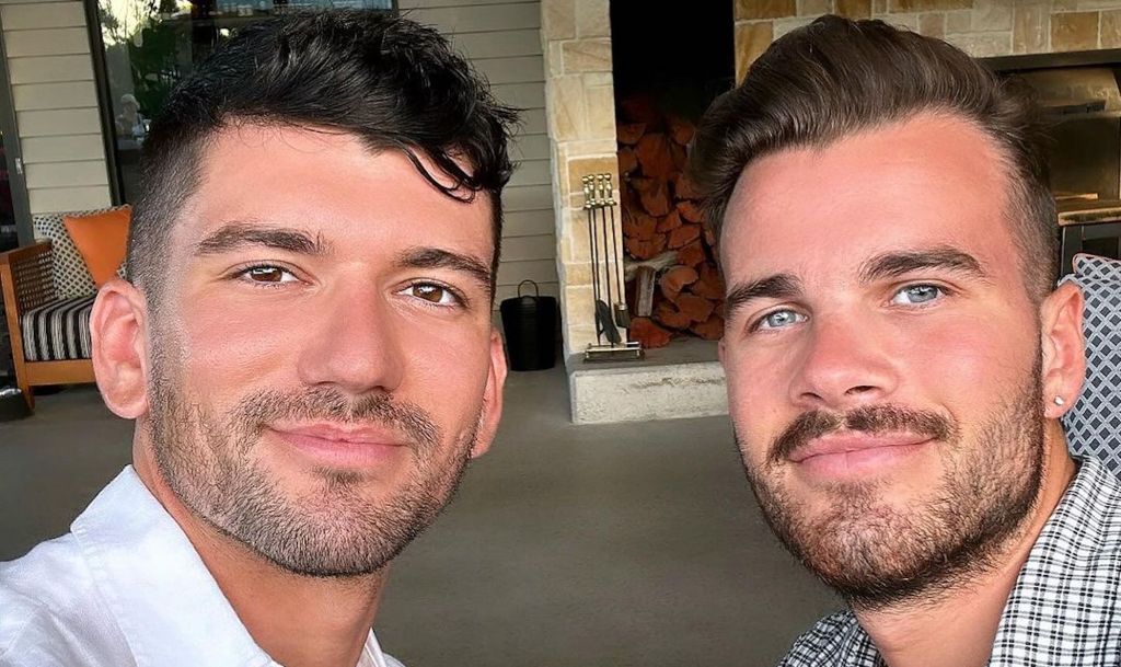 An image of Jesse Baird (right) and Luke Davies (left), who have been reported missing