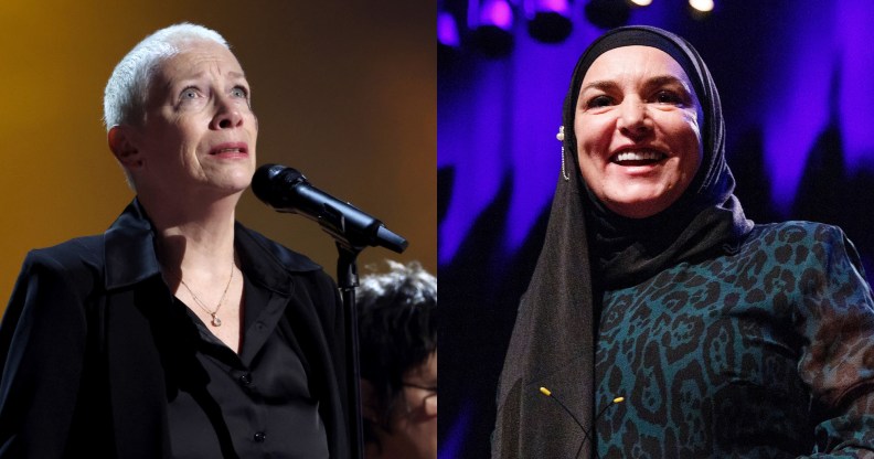 Annie Lennox performed a tribute to Sinéad O'Connor at the 2024 Grammys.