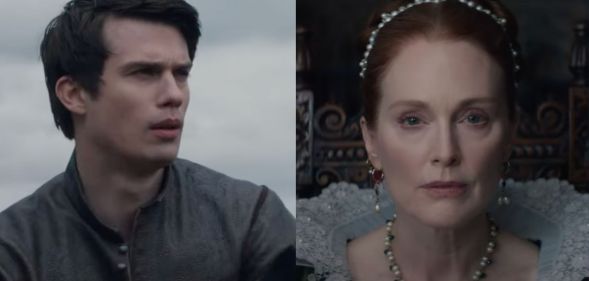 Nicholas Galitzine and Julianne Moore in the new Mary & George trailer.
