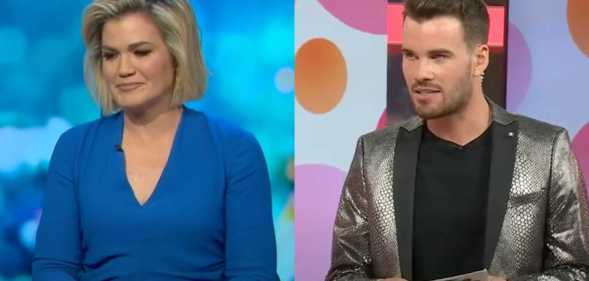 Sarah Harris and her former colleague Jesse Baird