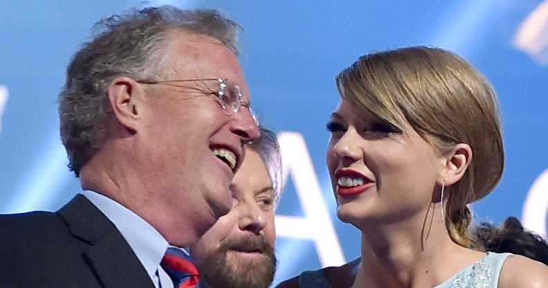 Scott and Taylor Swift