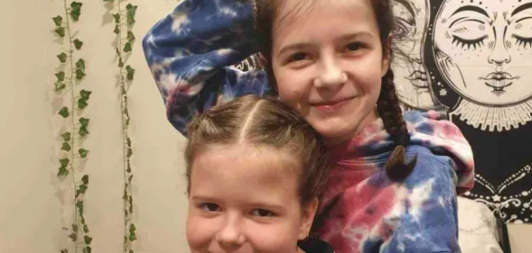 Family have provided an update on Freya Pokarier's condition (left). (Karleigh Fox/GoFundMe).