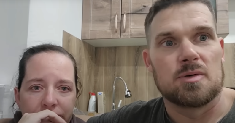 Arend Feenstra and his wife in a tearful apology video to Russian authorities after criticising the laws of their new home country
