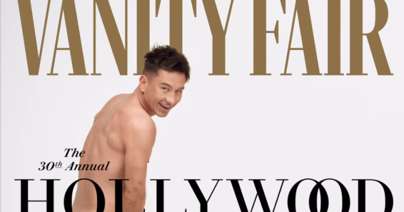 Barry Keoghan poses nude for Vanity Fair's Hollywood issue, showing his bottom while looking over his shoulder coquettishly