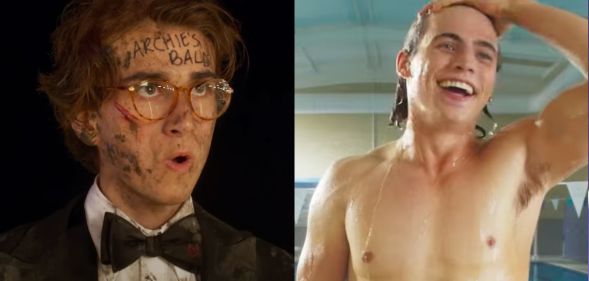 Sebastian Croft and Tanner Buchanan in new film How To Date Billy Walsh.