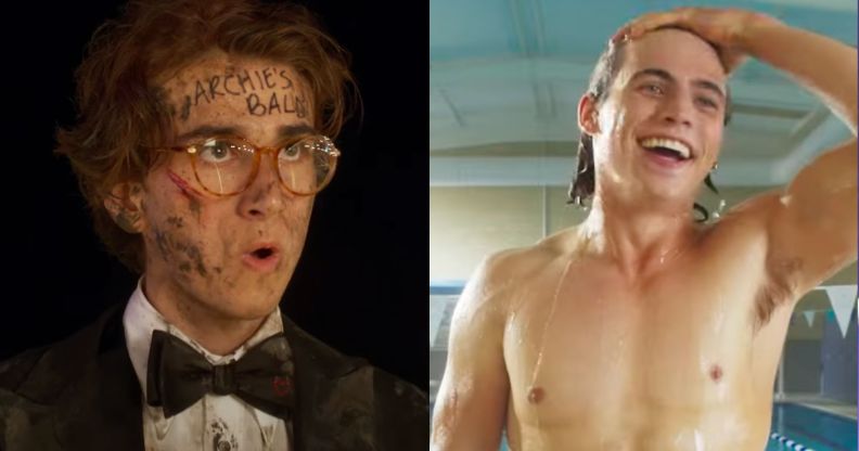 Sebastian Croft and Tanner Buchanan in new film How To Date Billy Walsh.