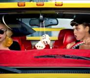 Lady Gaga and Beyoncé in the 2010 Telephone music video