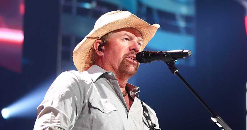 Toby Keith performs onstage during the 2021 iHeartCountry Festival on 30 October, 2021 in Austin, Texas