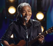 Tracy Chapman performs Fast Car at the 66th GRAMMY Awards at Crypto.com Arena