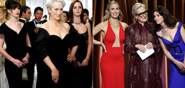 The cast reunited 18 years after the release of the film. (20th Century Studios/Getty)